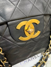 Load image into Gallery viewer, CHANEL Maxi Jumbo 34 Quilted Matelasse XL Lambskin Chain Shoulder Bag.