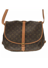 Load image into Gallery viewer, LOUIS VUITTON Saumur 35 Brown Monogram  Shoulder Bag
