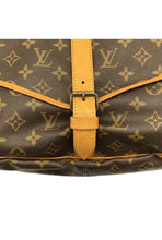 Load image into Gallery viewer, #33 LOUIS VUITTON Saumur 35 Brown Monogram Shoulder Bag..
