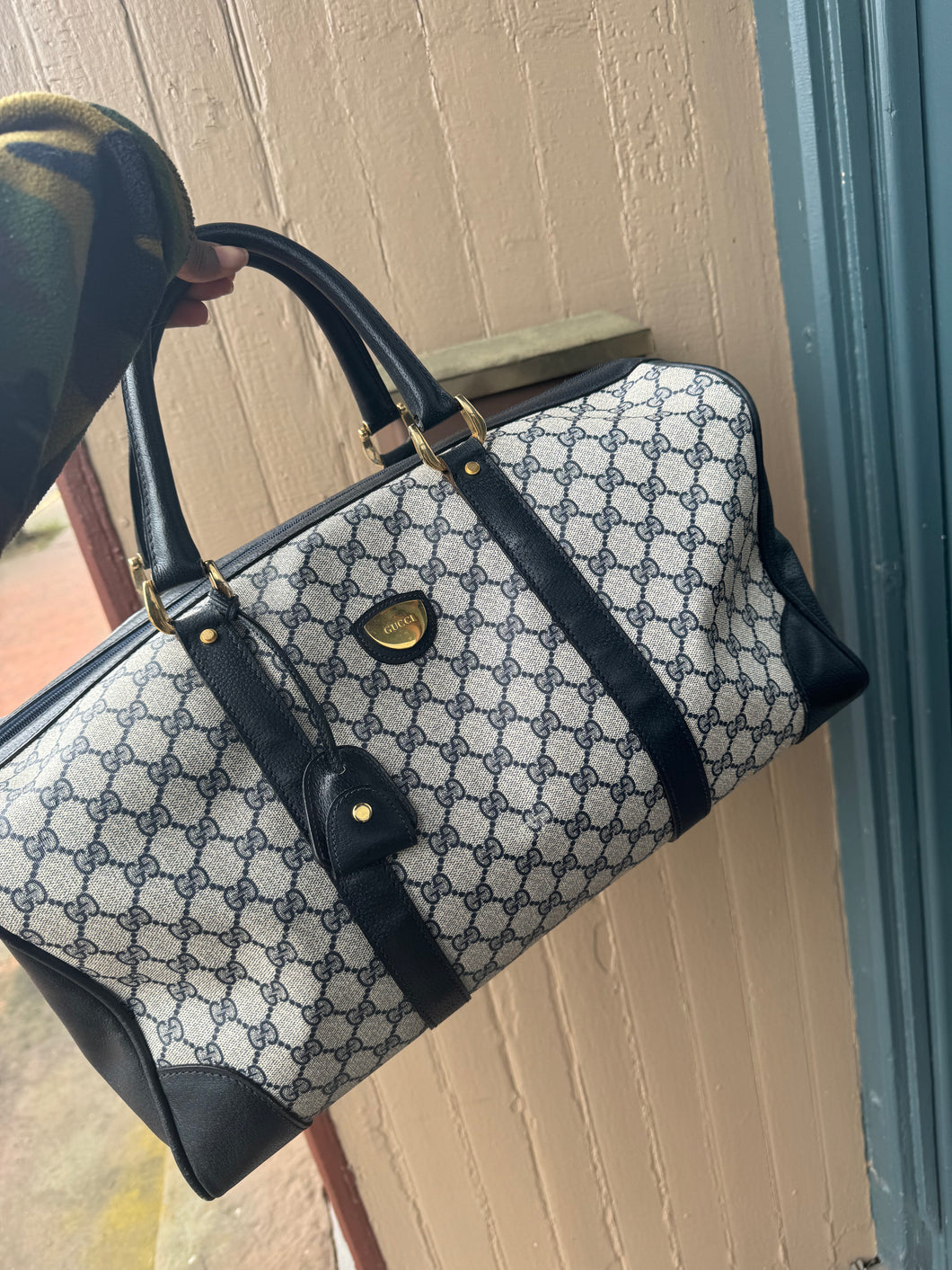 Gucci vintage travel bag