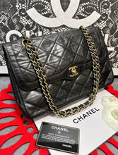 Load image into Gallery viewer, CHANEL Paris Limited Double Flap Quilted Lambskin Shoulder Bag
