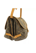 Load image into Gallery viewer, #33 LOUIS VUITTON Saumur 35 Brown Monogram Shoulder Bag..
