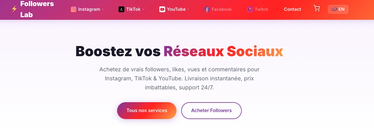 Followers-Lab — buy TikTok followers